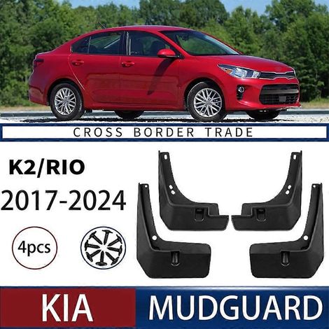 Pour Kia Rio 2017-2024, bavettes de protection, accessoires auto, protection de garde-boue, pièces automobiles, 4 pièces ( ) (1/5)