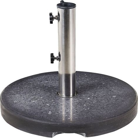 Base per ombrellone in granito nero 45 cm Ceggia