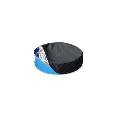 Bâche d'hivernage pour piscine gonflable – Couverture hivernale imperméable et anti-froissement en tissu Oxford 210D, adaptée à tous les types de piscines hors sol (200 × 30 cm) (1/5)