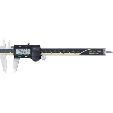 Mitutoyo Digimatic Messschieber Inch/Metrisch, 0-6", Antriebsrolle, ohne Datenausgang (1/2)