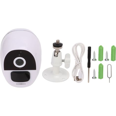 Caméra de surveillance WiFi 1080P détection de mouvement talkie bidirectionnel IP65 étanche vision nocturne (1/5)
