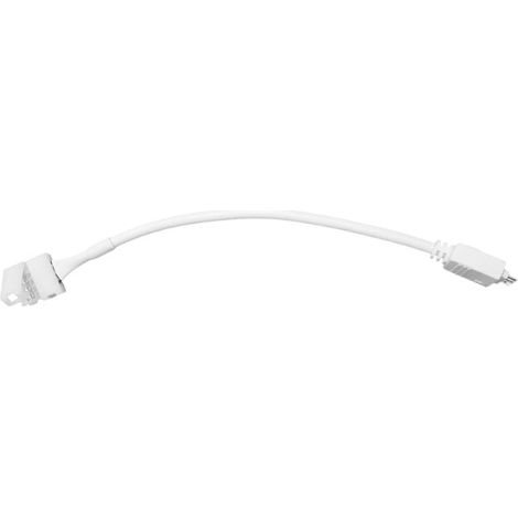 Connecteur Ruban LED RGB 10mm Blanc IP20 - SILUMEN (1/3)