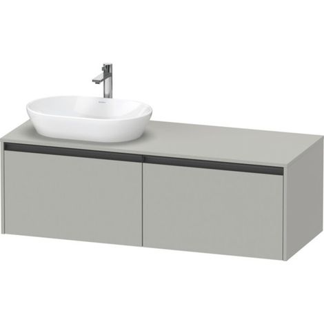 Duravit Ketho.2 Konsolenwaschtischunterbau wandhängend, (1/2)