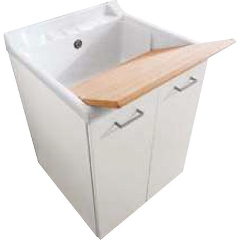 SCELTO DA DESIVERO Elegance mobile+lavatoio 60x60 con cesto codice prod: DSV06776