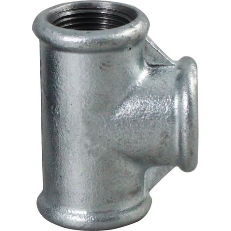 Raccord no-name oc.tr.50-25-50 ghisa zincata 2x1x2