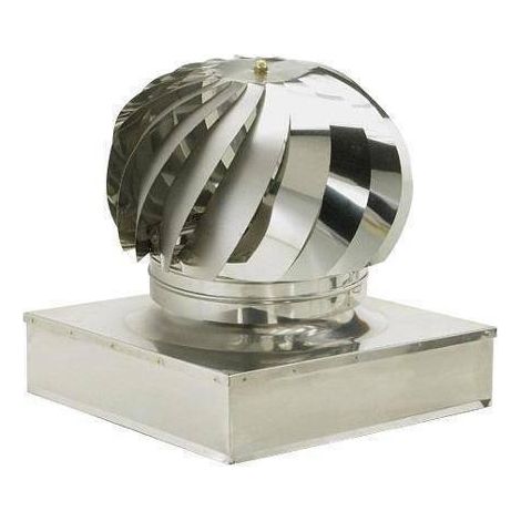 FUMAIOLI VENTOLINI QUADRO ACCIAIO INOX DA 37X37