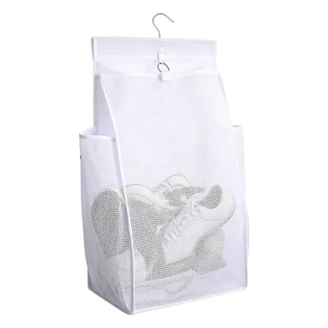 Panier à linge en filet respirant à séchage rapide Panier à linge suspendu pour camping-car, salle de bain, appartement, salle de sport, propriétaires, femmes, hommes, adultes, étudiants (1/5)