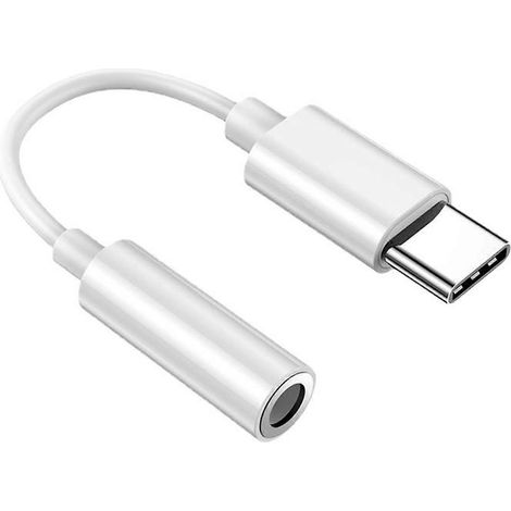 Câble adaptateur USB-C vers Jack 3,5mm pour Huawei, écoute musicale, connecteur audio auxiliaire, compatible smartphones, accessoire haute qualité (1/5)