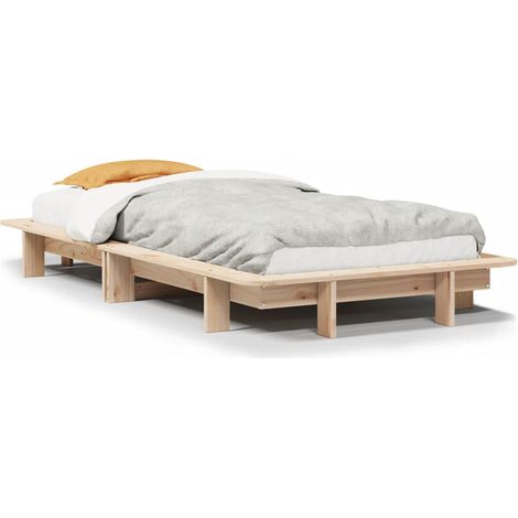 Maison Exclusive - Estructura de cama sin colchón madera maciza p