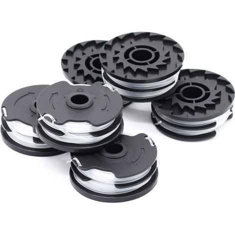 Lot de 6 Compatible avec la bobine accessoire de tondeuse à gazon Parkside PRT 550 A1-B2-C3 TLP-1 - (1/5)