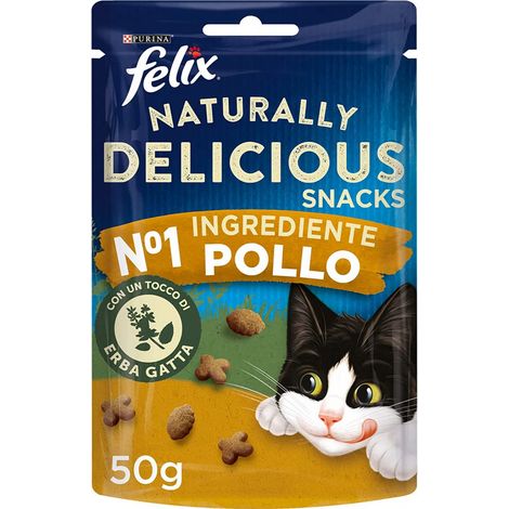 Felix Naturally Delicious Pollo 50 gr PURINA (1/2)