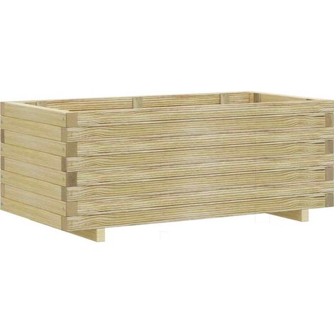 Hochbeet 100x50x40 cm Holz Rechteckig