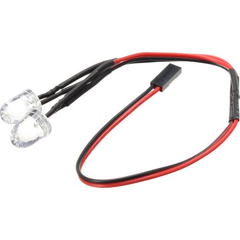 Luz LED EA1034 para accesorios de piezas de coche RC sin escobillas JLB Racing CHEETAH 1/10