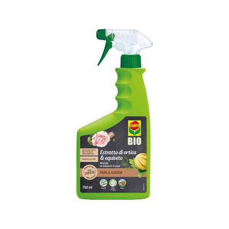 Insecticida natural de triple acción – 750ml – COMPO BIO – Protección completa para huerto y jardín