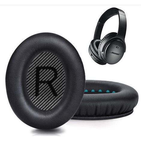 Bushing of replacement for helmet professional, cover in foam flexible for helmet supra-auriculaire Bose Quietcomfort Series (black) (1/5)