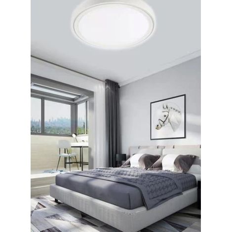 TRADE SHOP - Plafoniera Da Soffitto 60w Circolare Luce Fredda Fst-50a517684 Luce Interna 49cm -