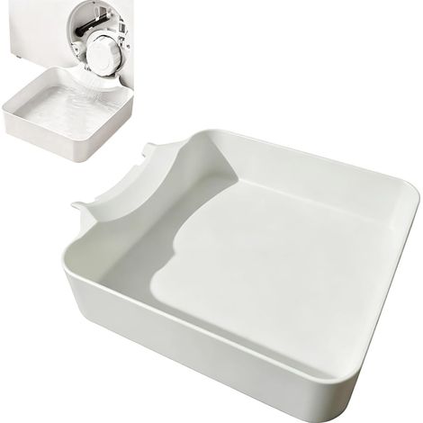 Générique Bac Vidange Machine a Laver, Bac De Récupération Pour Lave-Linge,Entonnoir De Vidange étanche, Pour Machine à Laver Et éviter Les Taches D'eau Et Les Taches Sur Le Sol De L'évier (1/5)