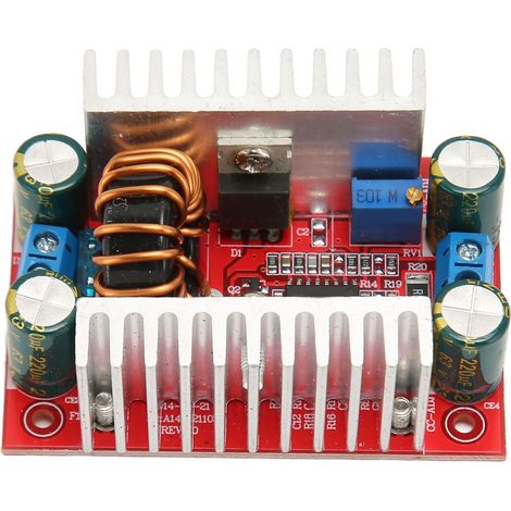 Module de conversion DC-DC élévateur 400W 15A, régulateur de tension ajustable, alimentation à courant constant pour ordinateur portable (1/5)