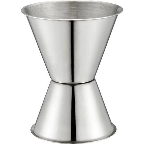 Verre doseur Maya 4-6 cl en acier inoxydable-AquaForge