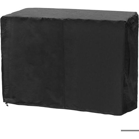 Housse de protection 100 x 60 x 90 cm en Oxford 210D noir pour chariot de barbecue (1/5)