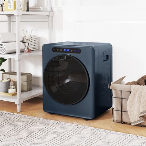 Sèche linge à Bleu 3 kg évacuation électrique 1000W – 6 modes minuterie acier inoxydable