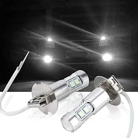 Verpassen Sie nicht diese H3 100W 1200LM 8000K LED-Scheinwerferlampen für eine außergewöhnliche Beleuchtung Ihres Autos