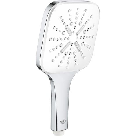GROHE Douchette Rainshower 130 SmartActive Cube 26551 moon white/chromé, 26551LS0 (1/5)