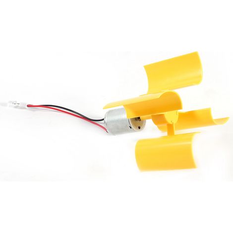 Kit DIY Éolienne Verticale Petite Hélice, Générateur d'Électricité par Brise, Matériel de Bricolage, Moteur Léger pour Projets Énergétiques (1/5)