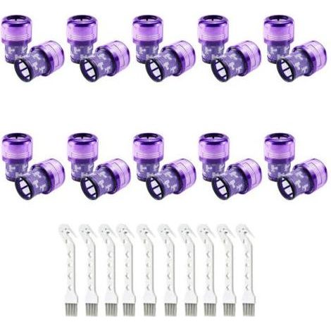 20 Pack Filtres pour Dyson V11 Absolute Extra Pro, V11 Torque Drive Animal, V15 Detect sans fil Aspirateur SV14 SV17 SV22 Hepa Filtre de Remplacement Lavable Remplace DY-970013-02 (1/5)