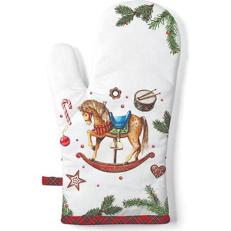 Gant de cuisine jouet de Noël 18 x 30 cm (1/2)