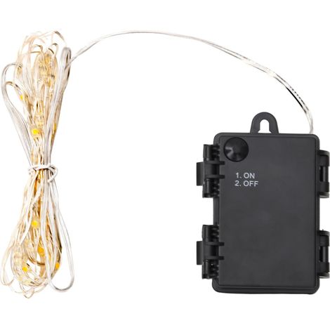 LED-Lichterkette mit 110 LEDs und Gebläse 1100 cm