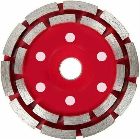 125 mm Diamant-Schleifscheibe zum Schleifen von Beton, Stein, Ziegel, Marmor und Granit - Ideal für Dremel-Rotationswerkzeuge - Menge: 1. (1/5)