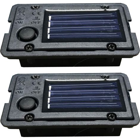 Set of 2 Replacement Garden Solar LED Light Boxes (1/5)