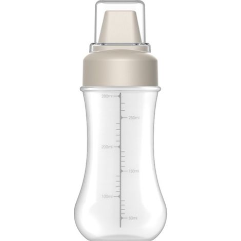 Flacon pulvérisateur à 5 trous avec graduation, distributeur d'huile pour ketchup, vinaigrette et moutarde (1/5)
