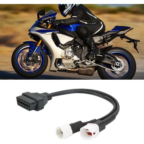 OBD2-Diagnosekabel mit 3- und 4-poligen Adaptern für Yamaha. (1/5)