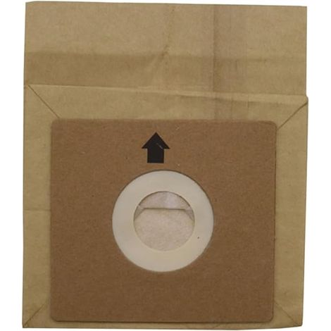 Sac à poussière jetable 100x110mm pour aspirateur - Compatible Philips FC8334/FC8338/FC8349/FC8344 - Lot de 10 pièces haute performance (1/2)