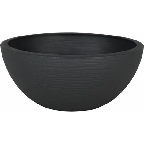 Vaso EDA Pot Vasque Graphit'UP Ø 25 cm - 3,3 L - Grigio antracite