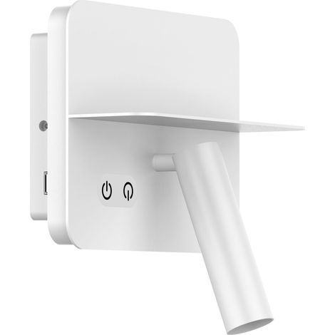 ROMAN Liseuse Applique tableau orientable et basculant 3000K 9W 280lm 50000h 30° ARIC 51828 (1/5)