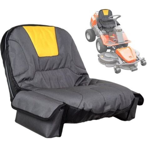 Pair Housse de siège de tracteur – Housse de siège de tondeuse à gazon, protection de siège d'extérieur Outil de protection de siège de tondeuse à gazon, manchon de tondeuse autoportée pour équipement (1/4)