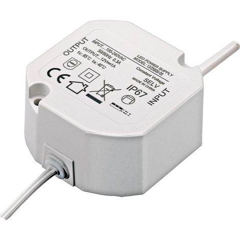 Alimentatore switching 12Vdc 1,5A da esterno IP67 con spinotto 5,5x2,1mm - Victory (1/2)