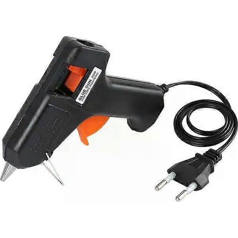 HONORNIC - Pistolet à colle chaude mini, usage domestique et industriel, outil de réparation thermoélectrique chauffant la température, utilise des bâtons de colle de 7 mm (1/5)
