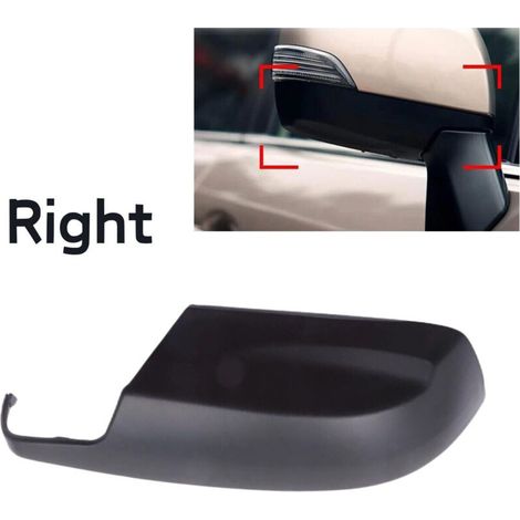 NEW Black Lower Side Mirror Cover for Subaru Legacy 2013-2014, Passenger Side (1/5)