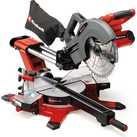 Einhell Akku-Zug-Kapp-Gehrungssäge TE-SM 36/10 L Li-Solo Power X-Change (36 V, max. 85 mm x 340 mm Schnitttiefe/-breite, Ø 254 mm Sägeblatt, neigbarer Sägekopf, ohne Akku)