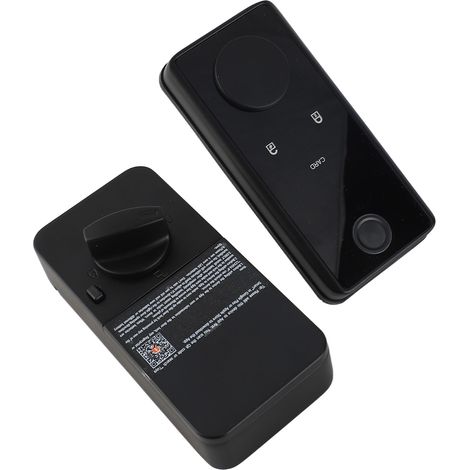 Serrure à empreinte digitale en alliage d'aluminium avec carte de code pour serrure de porte à clavier tactile Tuya Smart Key pour la maison (1/5)