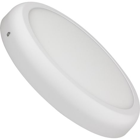 Plafón LED 24W Circular Metal Ø300 mm Design White 6000K Blanco Frío (1/5)