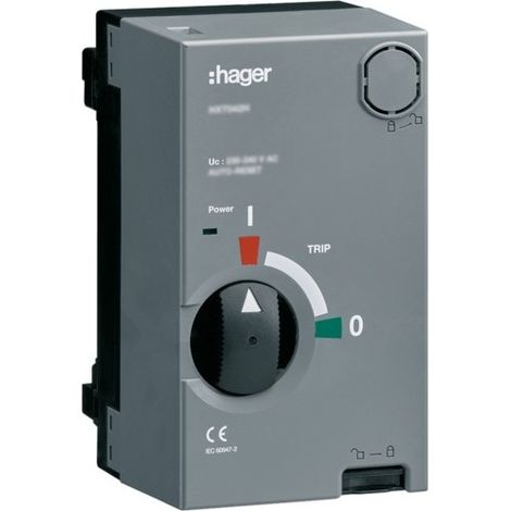 Mot.P250 100-110VAC/DC ss AR - APPAREILLAGE DE TETE HAGER HXT046H (1/2)