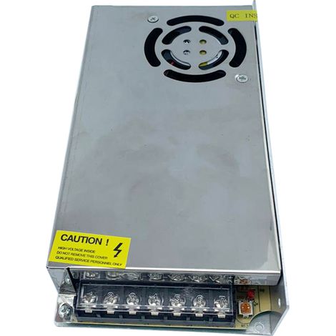 Alimentatore Stabilizzato 24V 10A 220V Trasformatore Switch Trimmer Ventola