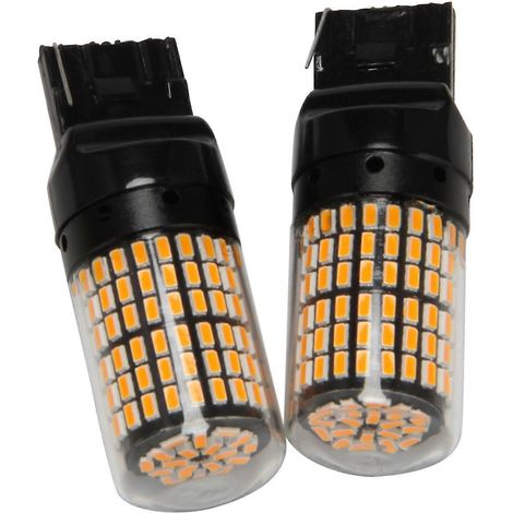 Canbus T20 7440 W21w Wy21w 144 SMD-Lampen für Rückfahrscheinwerfer und Blinker, ohne Fehler oder Flackern.