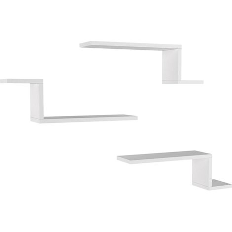 Estante de pared, estante de almacenamiento Shelf Blanco (1/5)