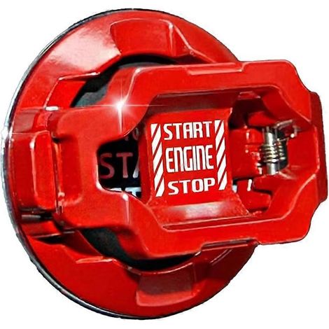 Auto Start-Stopp-Knopf Dekor Auto Motor Start-Stopp-Schalter Abdeckung Schutz Start-Stopp-Knopf f (1/5)